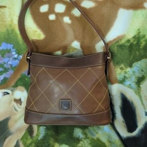 Dooney and Bourke Florentine Leather Shoulder Hobo Purse